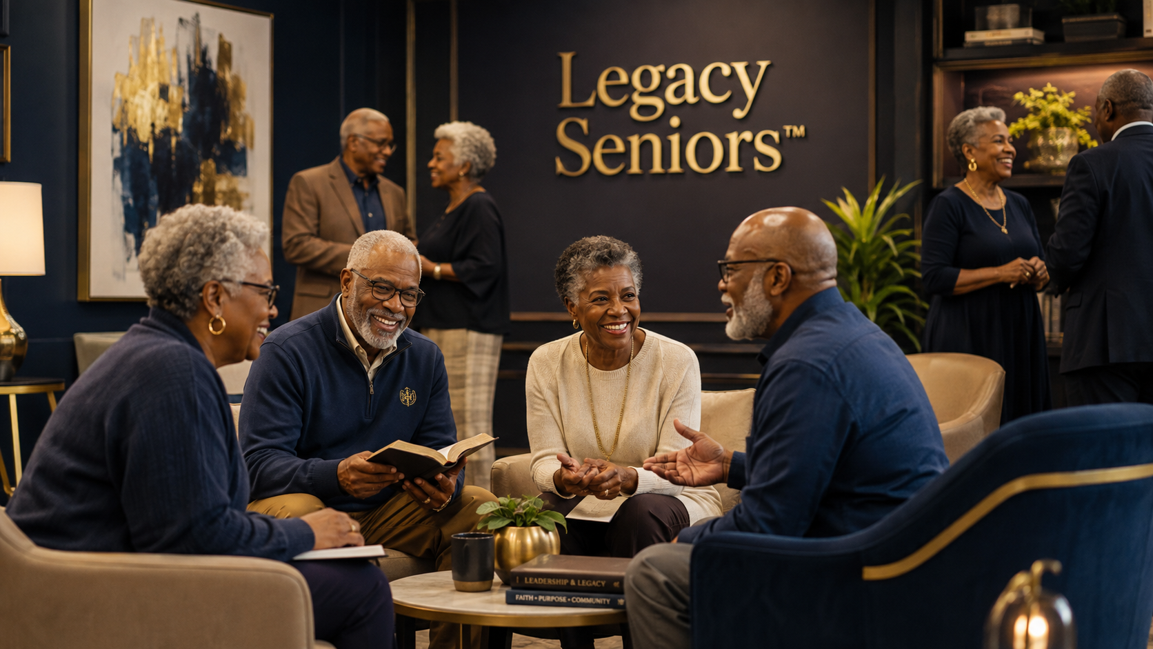 Senior adults gathered for Bible teaching, mentorship, and fellowship
